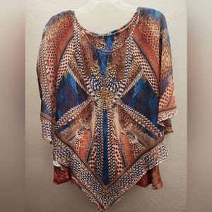 energē Tank Top With Sheer Overlay, Women's 1X